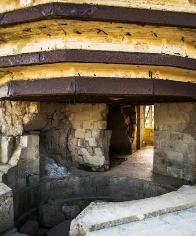 A Pointe du Hoc német bunkerei
